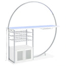 Risley Wine Cabinet with LED Lighting