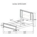 Marmore Panel Bed with LED Lighting